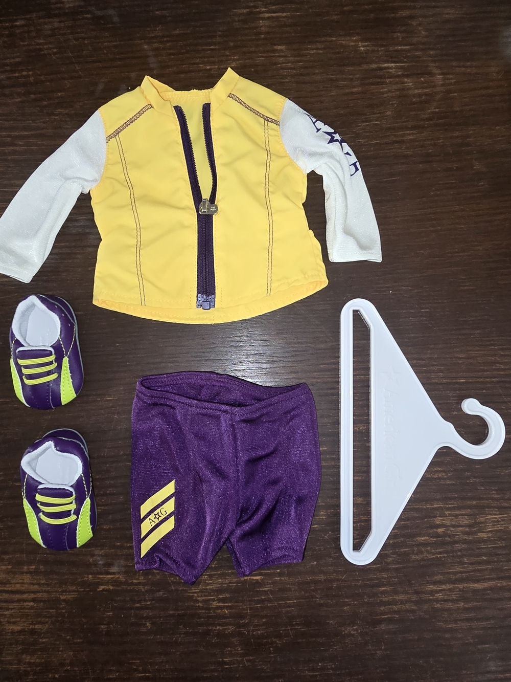 AMERICAN GIRL doll CYCLING OUTFIT